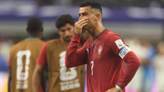 Cristiano Ronaldo's gezicht toonde geen tranen van woede meer